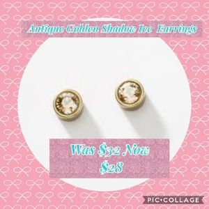 Touchstone crystal by Swarovski Antique Gold Ice E